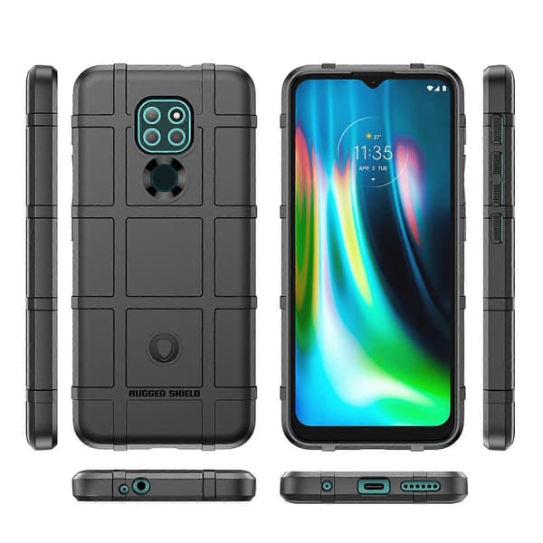Til Lenovo Lemon K12 / K12 Note Full Dekning Støtsikkert TPU Telefondeksel Black