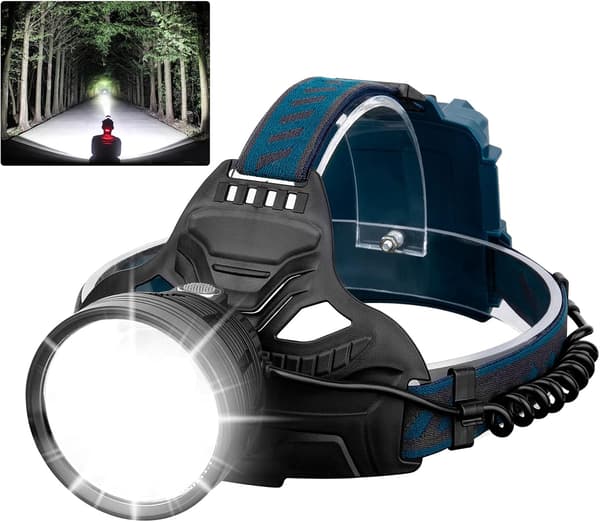 【YD】LED-pandelygter til voksne, 90.000 lumen superlys