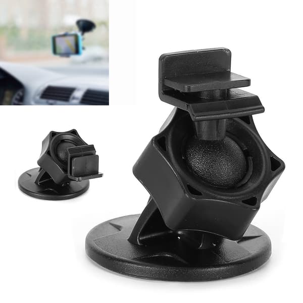 Mini Dash Cam 360 graders justerbar sugekoppfeste dashbordopptakerholder