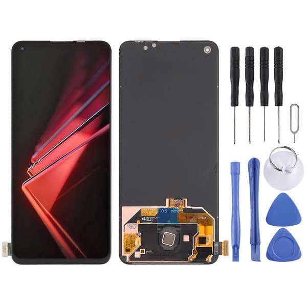 (Ny) KOMPATIBEL LCD-skjerm og digitizer komplett montering for OPPO K9 / K9 Pro PEXM00 Not Specified