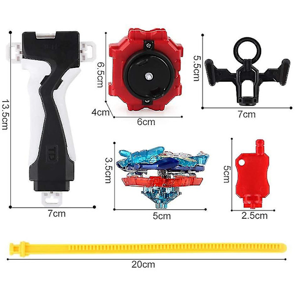 Bey Blade Burst Battle Spinning Top Set Med Launcher