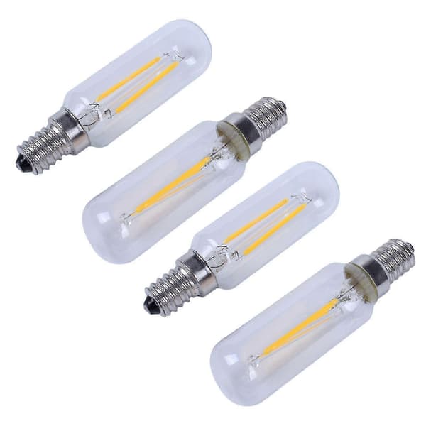 4x E14 3W LED ventilatorpære varmhvit Warm white