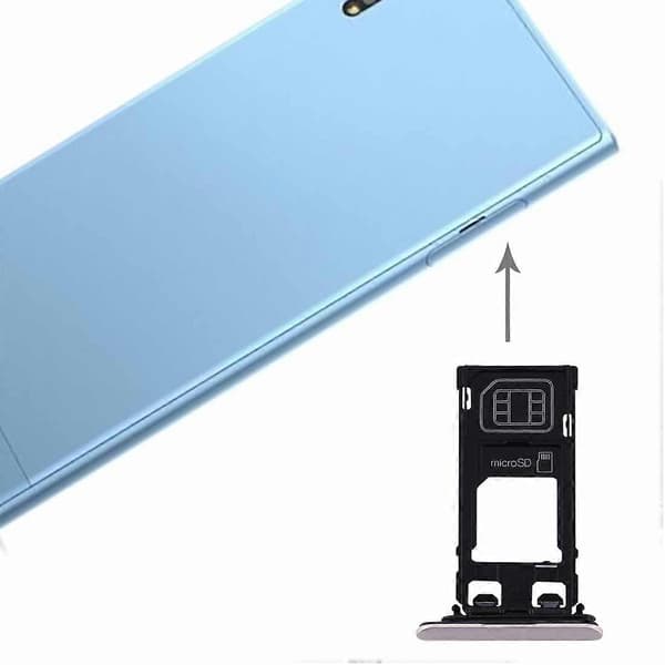(Ny) til Sony Xperia XZs SIM- og Micro SD-kortbakke Silver