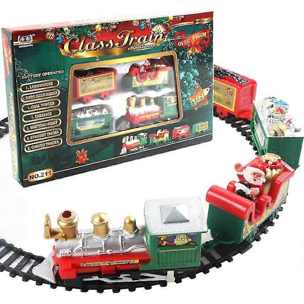 【YD】Christmas Electric Train Set