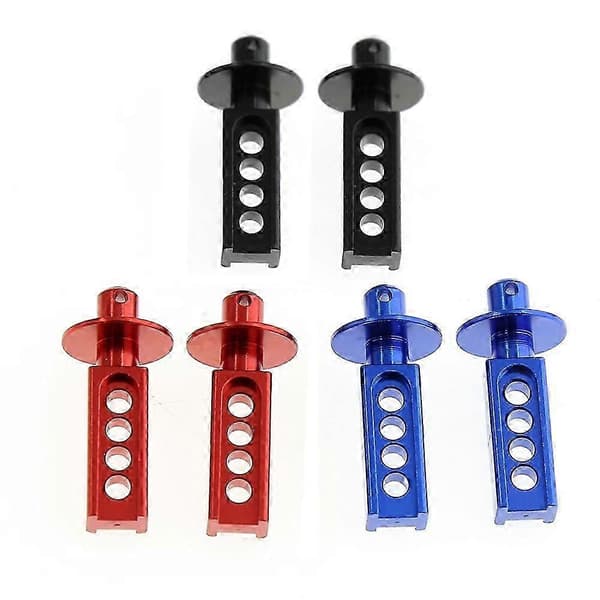 Metal Front Body Posts Mount Shell Column til Traxxas Mini E-Revo E Revo Slash 1/16 RC Bil Opgraderingsdele Tilbehør, 1 OP