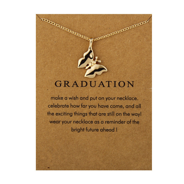 Gave halskæde Gold Degree/Graduation Chain Pendant guld gold
