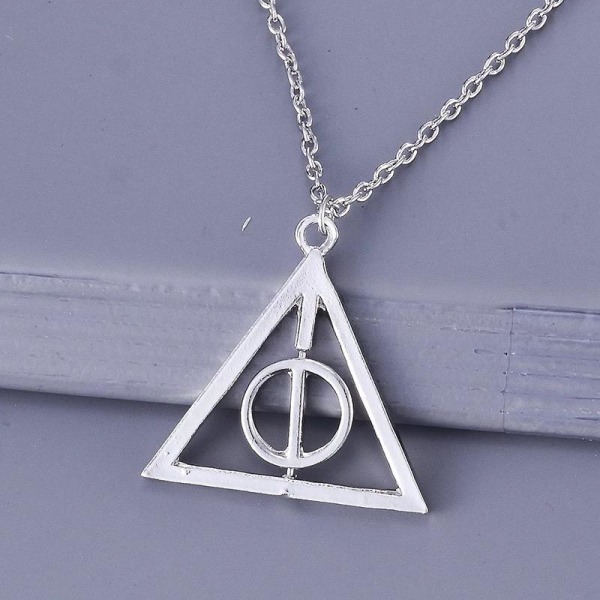 Harry Potter Halsband - Deathly Hallows - Deathly Hallows - silver