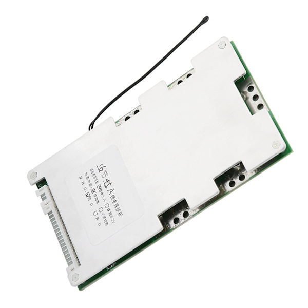 Litiumakun latauksen suojalevy BMS PCB 16S 45A tasapainolatauksella - Vihreä ja sininen