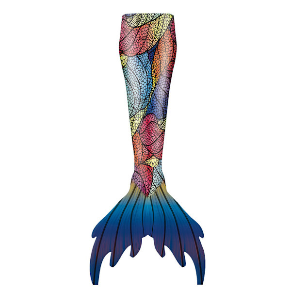 Adult Mermaid Tail, NO Monofin - Set för vuxna och tonåringar med underkläder E501 130