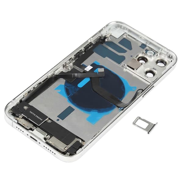 (Ny) Batteribagcover-samling til iPhone 12 Pro Max White