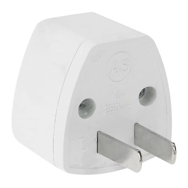 (Ny) Reiseveggstrømadapterpluggadapter, amerikansk plugg White