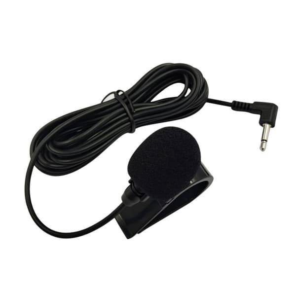 Kablet ekstern mikrofon egnet for bil-DVD-spiller Radio 3m Lang Profesjonell