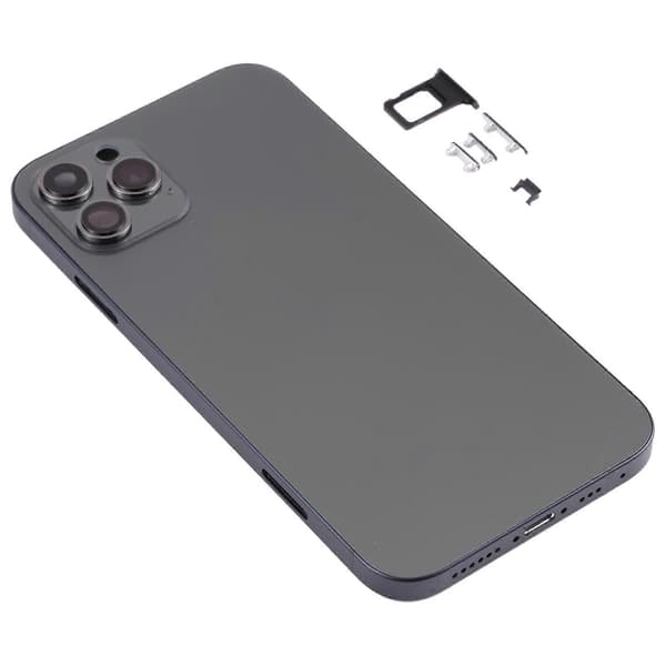 (Nytt) Bakdeksel med utseendeimitasjon av iP13 Pro for iPhone 11 Black