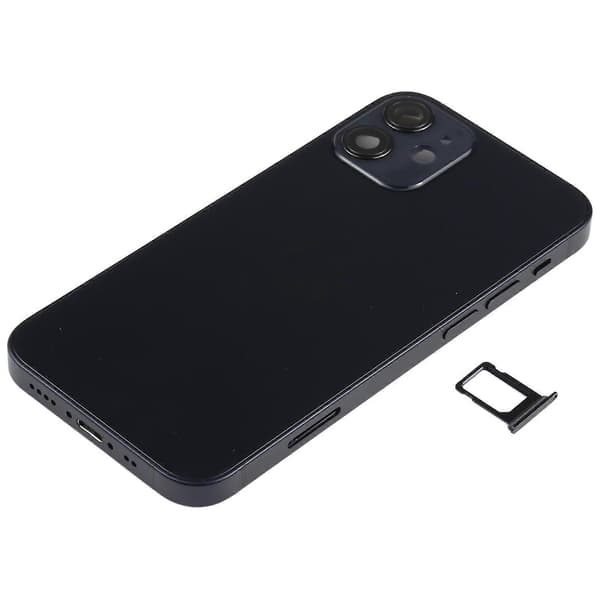 (Ny) Batteribakstycke för iPhone 12 Mini Black