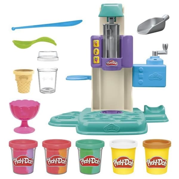 【YD】Play-Doh Mit Regnbueglas med modellervoks