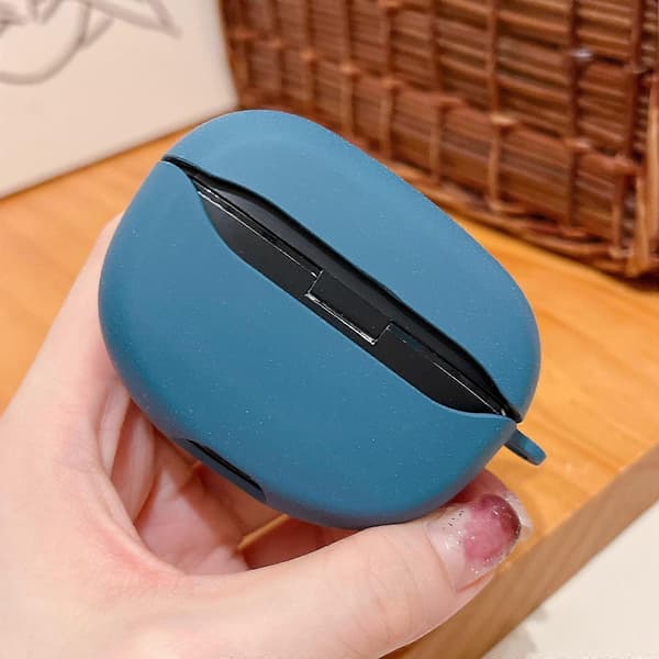 For Bose Ultra Open Earbuds Solid Color PC Frosted Earphone Protective Case Blue