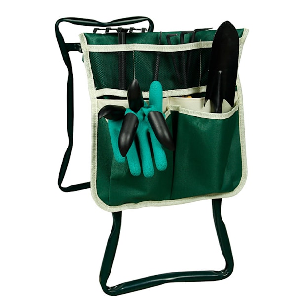 Collapsible garden bag without pallet, garden tool bag