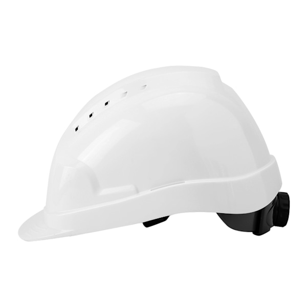 Goggle-Visierhelm mit integrierten Sicherheitsmerkmalen (Weiß)