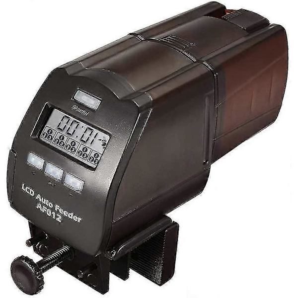 【BQ】Automatisk fiskefoderautomat med LCD-display, automatisk akvariefoderautomat, automatisk akvariefiskefoderautomat Zekai