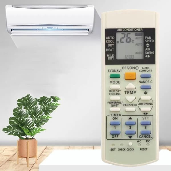 Fjernbetjening til Panasonic A75C3300 3208 3706