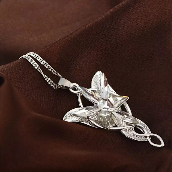 Ringenes Herre halskæde - Arwen Evenstar - silver