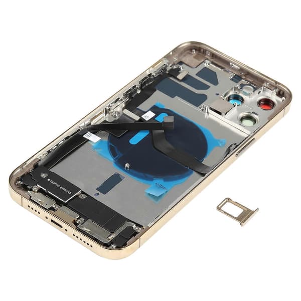 (Ny) Batteribagcover-samling til iPhone 12 Pro Max Gold
