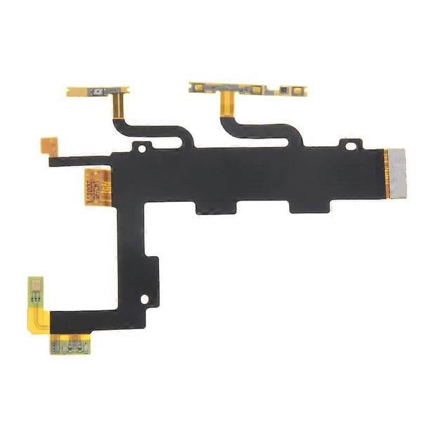 (Ny) Strømknapp & Volumknapp & Mikrofon Bånd Flexkabel for Sony Xperia C3