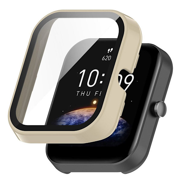 Mordely Skärmskydd till Amazfit Bip 3 Bip3 Pro HVIT white