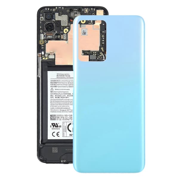Til OnePlus Nord CE 2 Lite 5G KOMPATIBELt Batteribagcover (Blå) Blå