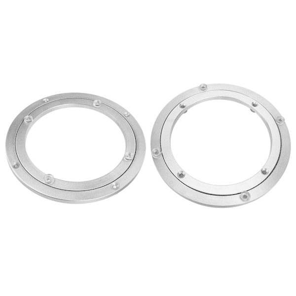 8-tommers roterende displaystativ i aluminium - Rundt dreieskive for utstillinger