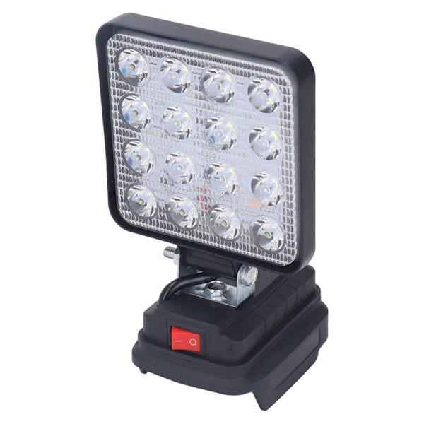 LED Arbejdslys Trådløs 18V Lithium Batteridrevet Super Bright Udendørs sikkerhedslampe Floodlight Spotlight til BL1830 1840 1850