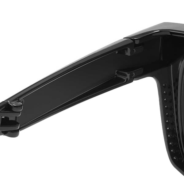 【YD】Foldbare solbriller til at bære over briller Mat sort black