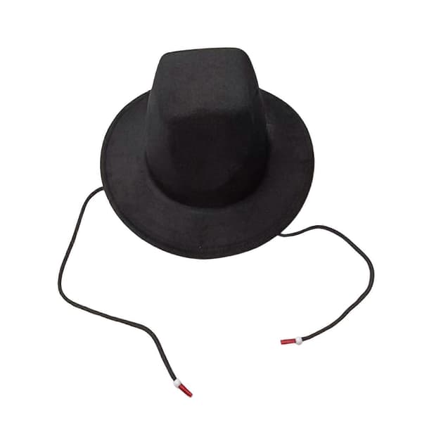 Bredbremmet Performance-hatt for menn - UV-beskyttelse for scene og cosplay A