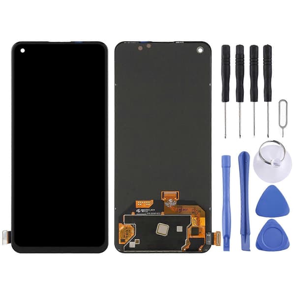 (Ny) KOMPATIBEL OLED-material LCD-skärm och digitizer komplett montering för OPPO Reno5 5G / Reno7 5G PEGM00 PEGT00 Not Specified