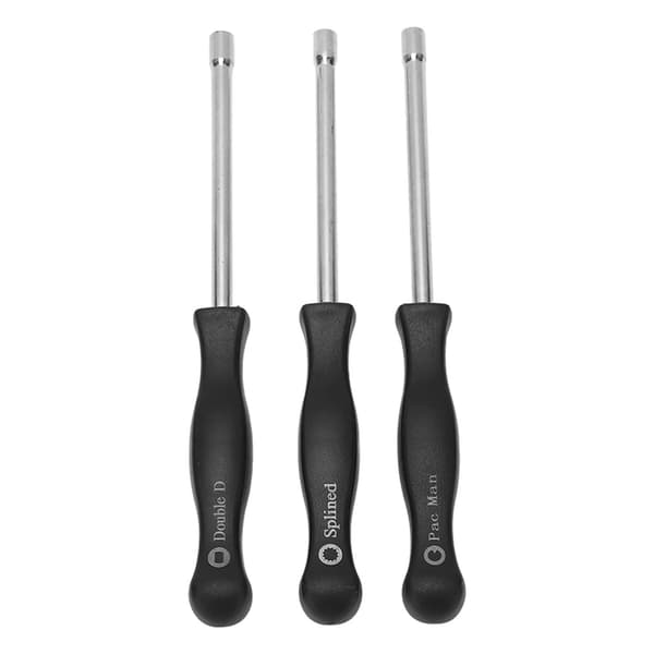 [YD]3 Pcs Carburetor Adjustment Screwdriver Aluminum Alloy Carburetor Adjustment Tool for 2-Stroke Engine