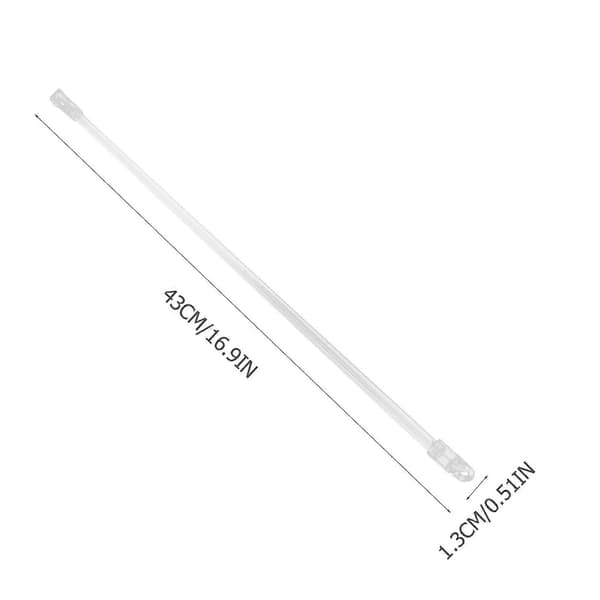 【YD】8pcs Plastic Blinds Vertical Blinds Replacement Wands 17 Inch Blind Wands with Hook