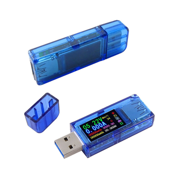 Power 3,7-30v 0-4a Spänning USB Tester Multimeter