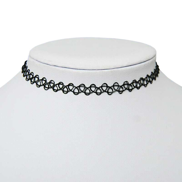 Choker Halsband - One Size black
