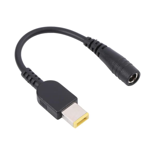 (Ny) 5,5 mm x 2,5 mm til stor firkantet USB-strømomformeringskabel til Lenovo Thinkpad/ThinkBook/Xiaoxin Not Specified