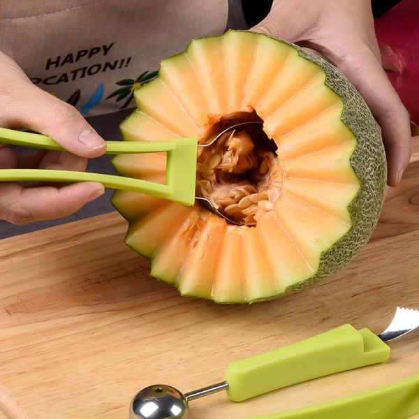 3 i 1 frugtkugler melon og frugtseparator køkkenmateriale