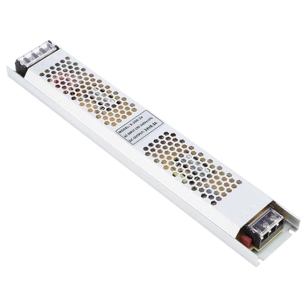 (Ny) S-200-24 DC24V 8.3A 200W LED-strömförsörjningstransformator Not Specified