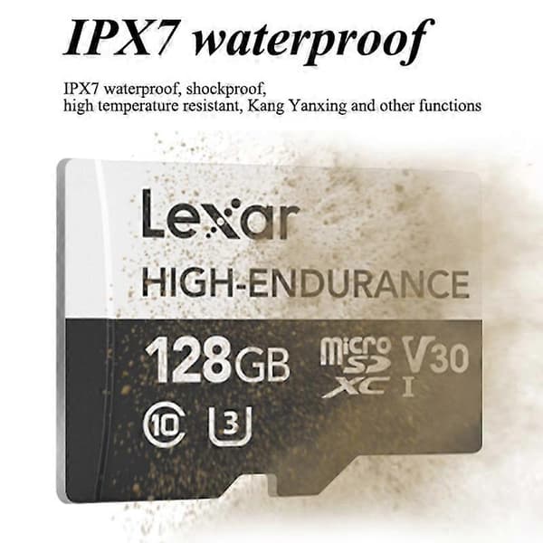 Lexar LSDM10 Säkerhetsövervakningskamera Dash Cam Minneskort, Kapacitet: 32GB Not Specified