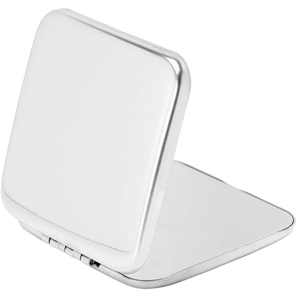 Rostfritt stål Ultra Slim Mirror Camping Mirror Square Square