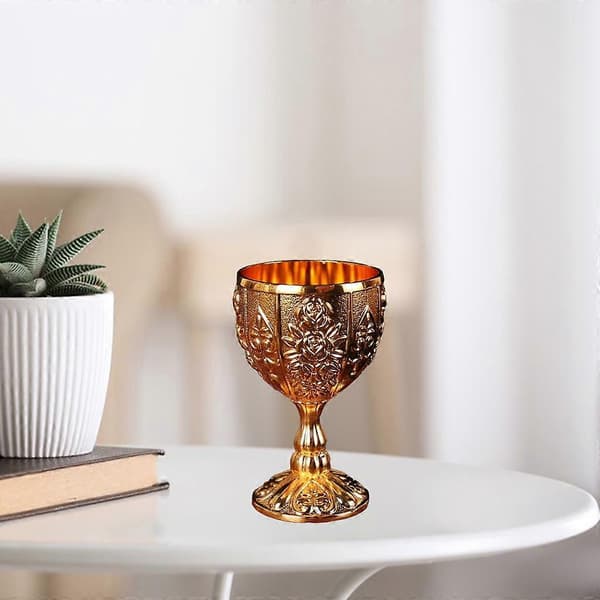 Begert preget kopp Elegant koppfester Drikkevarer Gold