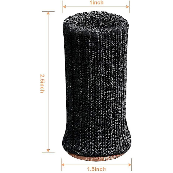 24-delars set med stolstrumpor Möbelmatta Halkfri cap