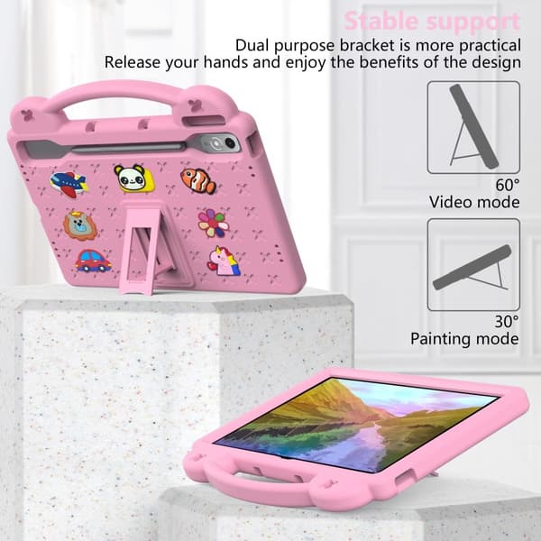 【YD】Lenovo Tab P12 Deksel EVA For Barn Lys Rosa 310