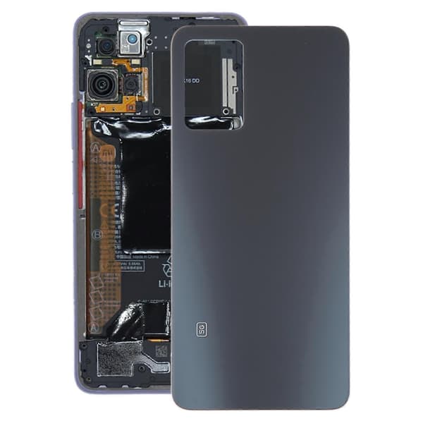 (Ny) Til Xiaomi Redmi Note 11 Pro+ 5G Glas Batteri Bagcover White