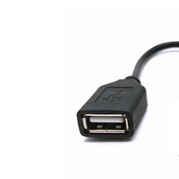 Bilkonverteradapterkabel Sort USB 2.0 til Suzuki Vitara 2015 og frem MX DU
