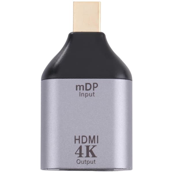 4K 30Hz HDMI hunn til Mini DisplayPort hann-adapter Not Specified