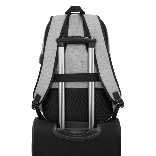 Stöldskyddad bärbar ryggsäck för bärbara datorer Affärsresor black